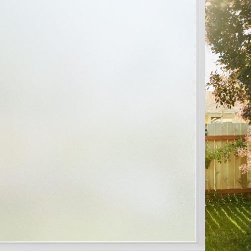 Frosted Glass Window Privacy Film (19.34 Sq Ft)
