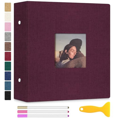 18 In Photo Album Self Adhesive with Picture Display Window