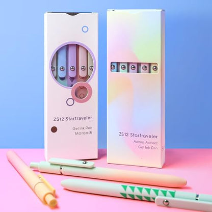 Gel Pens 10 Pcs Medium Point Smooth Writing Pens Cute Pens for Women