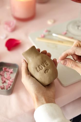 Air Dry Clay for Adults Date Night Special Edition. Beginners Home Pottery Kit. DIY Craft Kit for Adults. Kit Includes