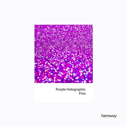 Resin Glitter Purple Holographic 100g Fine (3.5274 Ounce)