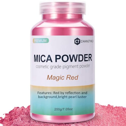 Mica Powder 7.05OZ（200g） (7.0548 Ounce)