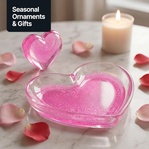 Craft Glitter Rose Pink 100g Fine Glitter (3.5 Ounce)