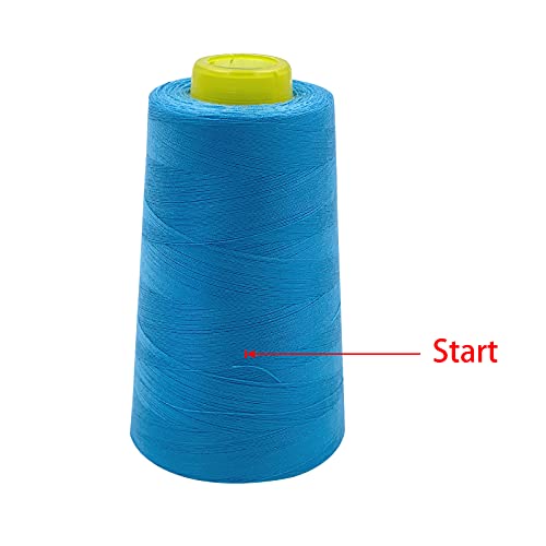 4 Cones of 3000 Yards Each Spool Thread for All Purpose (36000 Foot)