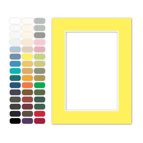 Bright Yellow Matboard