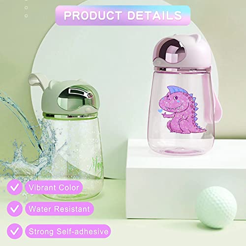 36 Sheets Holographic Laminate Sheets Clear Self Adhesive Sticker Paper