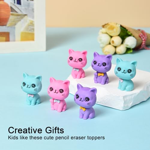18Pcs Pencil Top Erasers for Kids (18 Count)