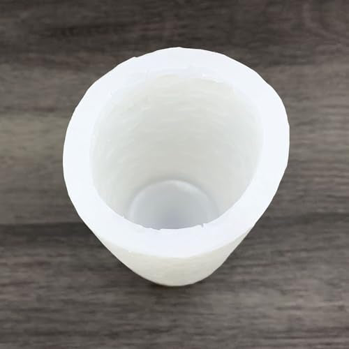 Floral Vine Pillar Thick Silicone Candle Molds