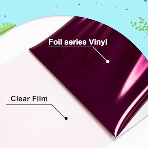 Sheet Metallic Foil HeatTransferVinyl Metallic Rose