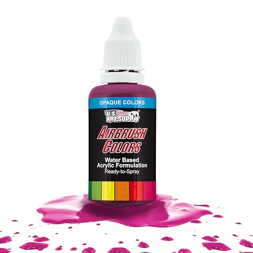 Opaque Magenta Acrylic Airbrush Paint