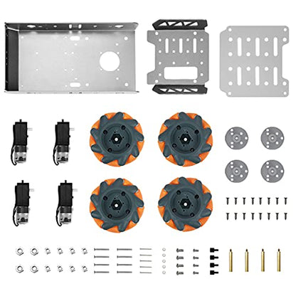 Mecanum Wheel Chassis Car Kit with TT Motor
