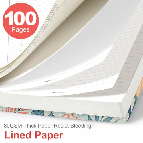 Lined Spiral Journal Notebook for Women & Men
