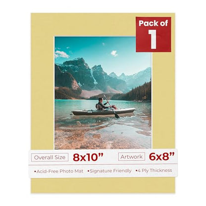 6x8 Mat for 8x10 Frame