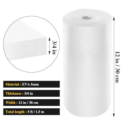Adhesive Foam Padding Closed Cell EVA Foam Sheets Insulation Board Foam Sheet Pad with Sticky Back