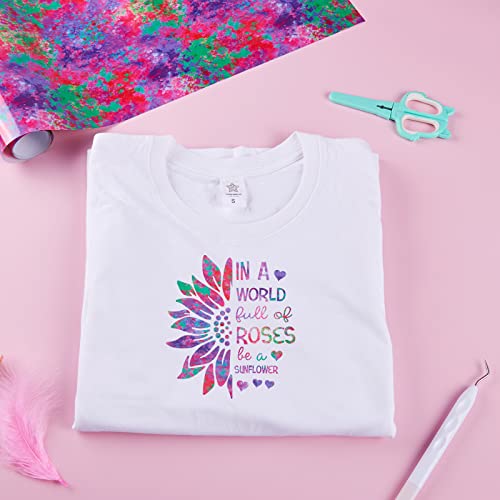 Purple Splash Heat Transfer Vinyl Roll