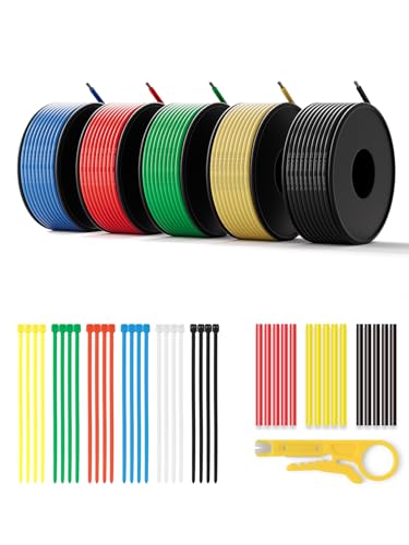 20 AWG Silicone Wire Kit 250FT (250 Sq Ft)