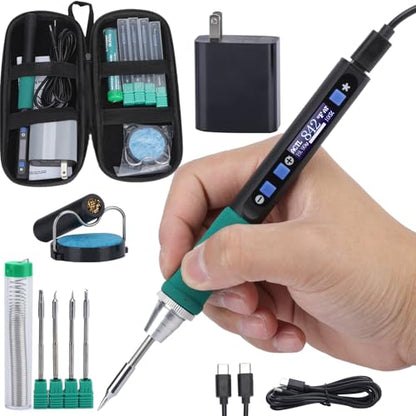 928D IV Soldering Iron Kit with Fast Heating with C235 Tip