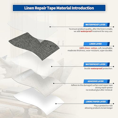 Linen Repair Patches