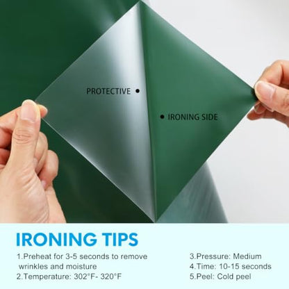 HTV Iron on Vinyl 12Inch by 12ft Roll HTV Heat Transfer Vinyl for T