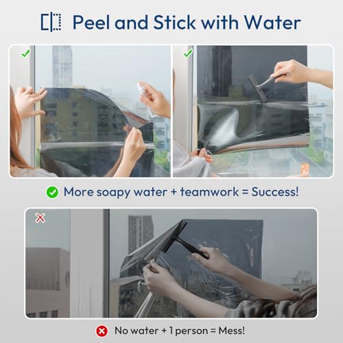 Window Tint One Way Privacy Film (1850.12 sq inches sq inches)