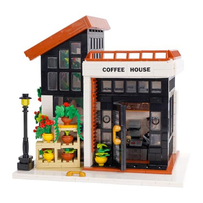 City Coffee House Building Blocks Set