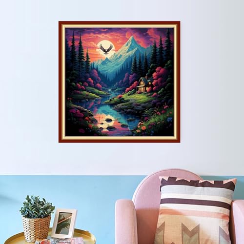 Cross Stitch Kits for Beginners Stamped Cross