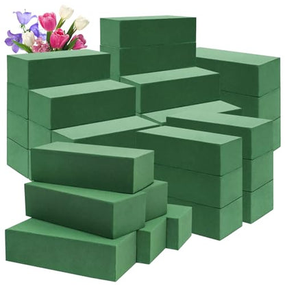 Wet Dry Green Floral Foam for Flower Arrangements 7.8"
