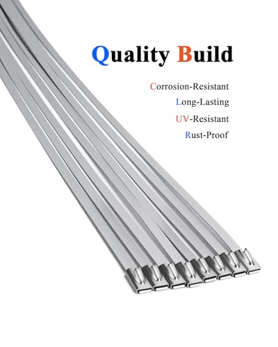 Metal Zip Ties (100 Count)