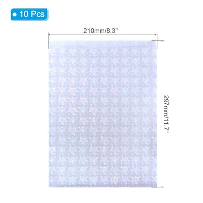 11.7x8.3 Holographic Sticker Paper (10 Count)