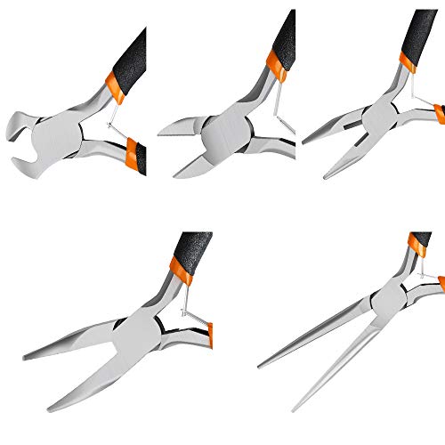 5 Pieces Mini Pliers (5 Count)
