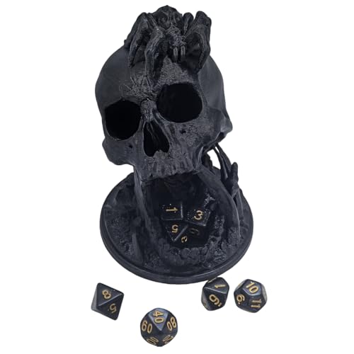 Skull Dice Tower Dungeons and Dragons RPG abletop Roleplaying Game Jail D&D