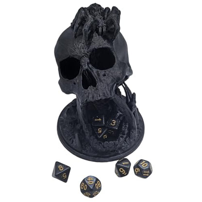 Skull Dice Tower Dungeons and Dragons RPG abletop Roleplaying Game Jail D&D