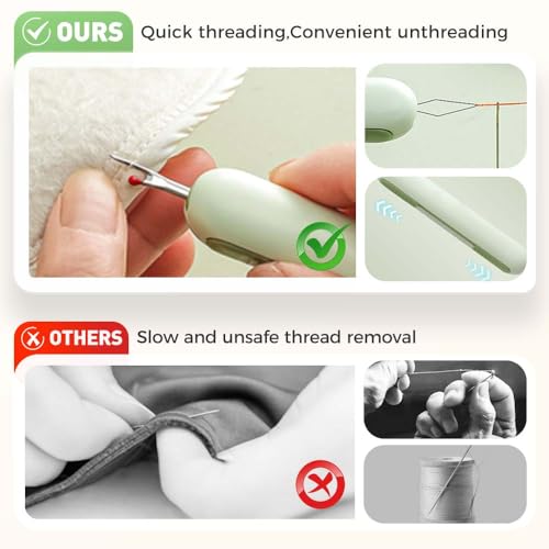 2 in 1 Needle Threader Seam Ripper (3 Count)
