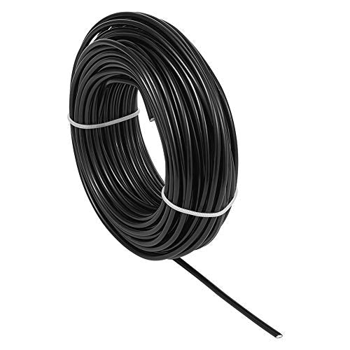65.6 Feet 3.5mm Aluminum Wire Black Bendable Metal Craft Wire for Beading Jewelry Craft Making (65.6 Foot)