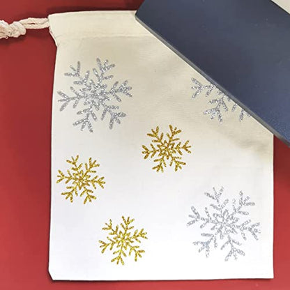 Gold Glitter HTV Heat Transfer Vinyl Bundle 8 sheets