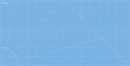 Cutting Mat 36x72 Blue