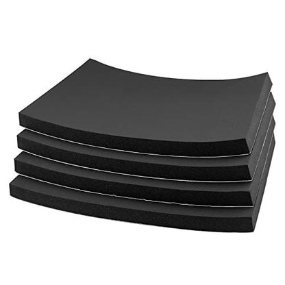 4 Pcs Adhesive Foam Padding (2.68 Sq Ft)