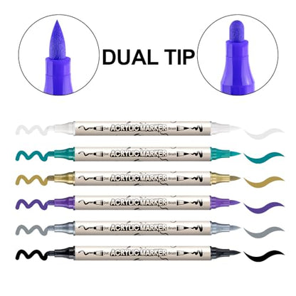 36 Colors Bold and Brush Dual (36 Count)