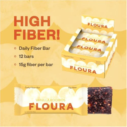 Vanilla Rooibos Fiber Bars (21.6 Ounce)