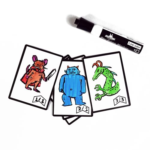 Dry Erase Trading Card Game Tokens (40 Count)