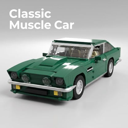 Classic Muscle Sports Racing Car Building Set (1253 Count)