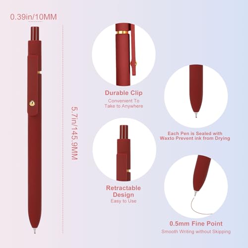 Colored Gel Pens (6 Count)