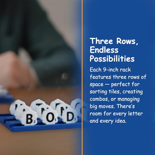 Tile Racks for Word Strategy Game
