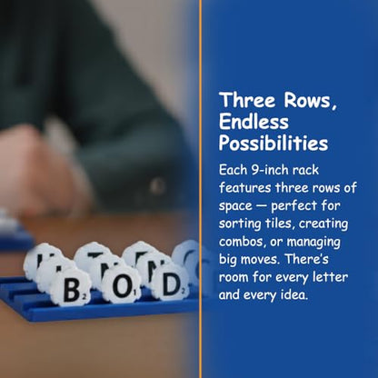 Tile Racks for Word Strategy Game