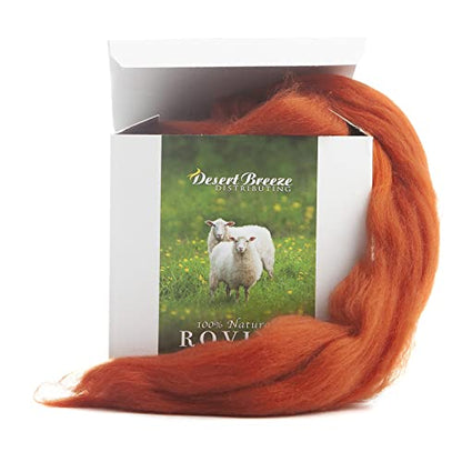Merino Wool Roving 8 oz