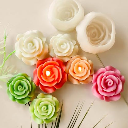 2 Pack Flower Soap & Candle Mold (2 Count)