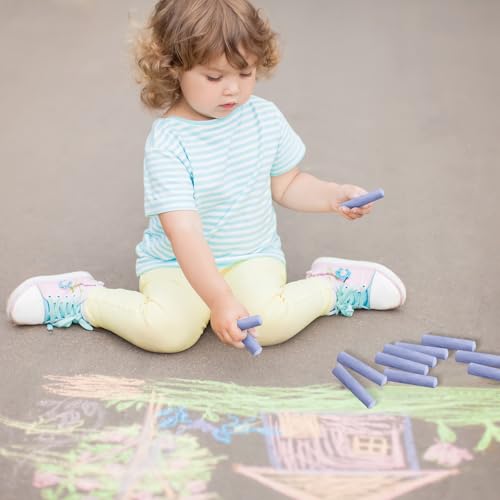 20 Pcs Sidewalk Chalks for Kids Non Toxic Jumbo Chalk for Party Gift Outdoor Art Classroom Play Painting (20 Count)