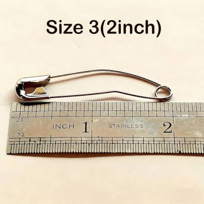 Curved Safety Pins for Quilting (50 Count)