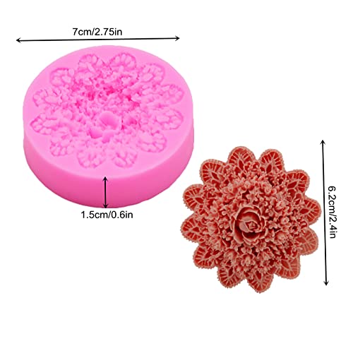 Lace Flower Silicone Mold for Candle