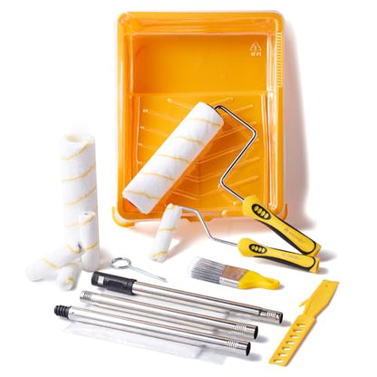 Paint Roller Kit with Extension Pole